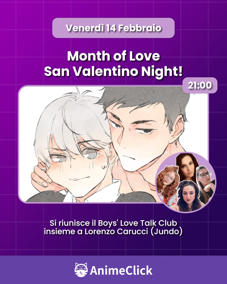 AnimeClick su Twitch: programma dal 10 al 16 febbraio AnimeClick su Twitch: programma dal 10 al 16 febbraio